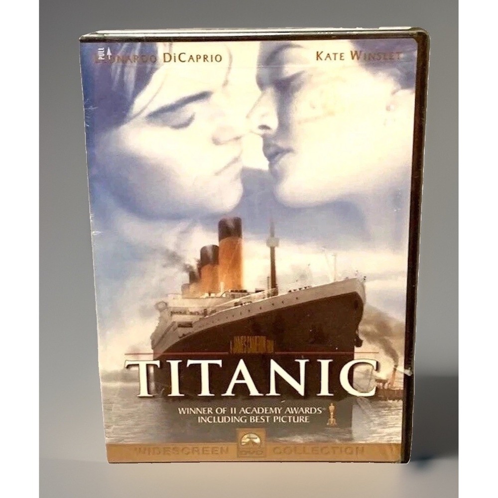 Titanic DVD 1997 VTG NOS Movie Widescreen Leonardo DiCaprio Kate Winslet SEALED